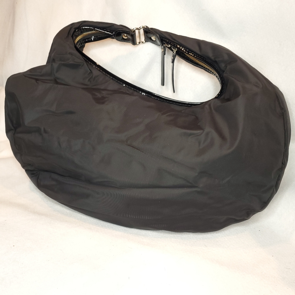 Kate Spade Black Nylon Baguette Shoulder Bag - Picture 3 of 13